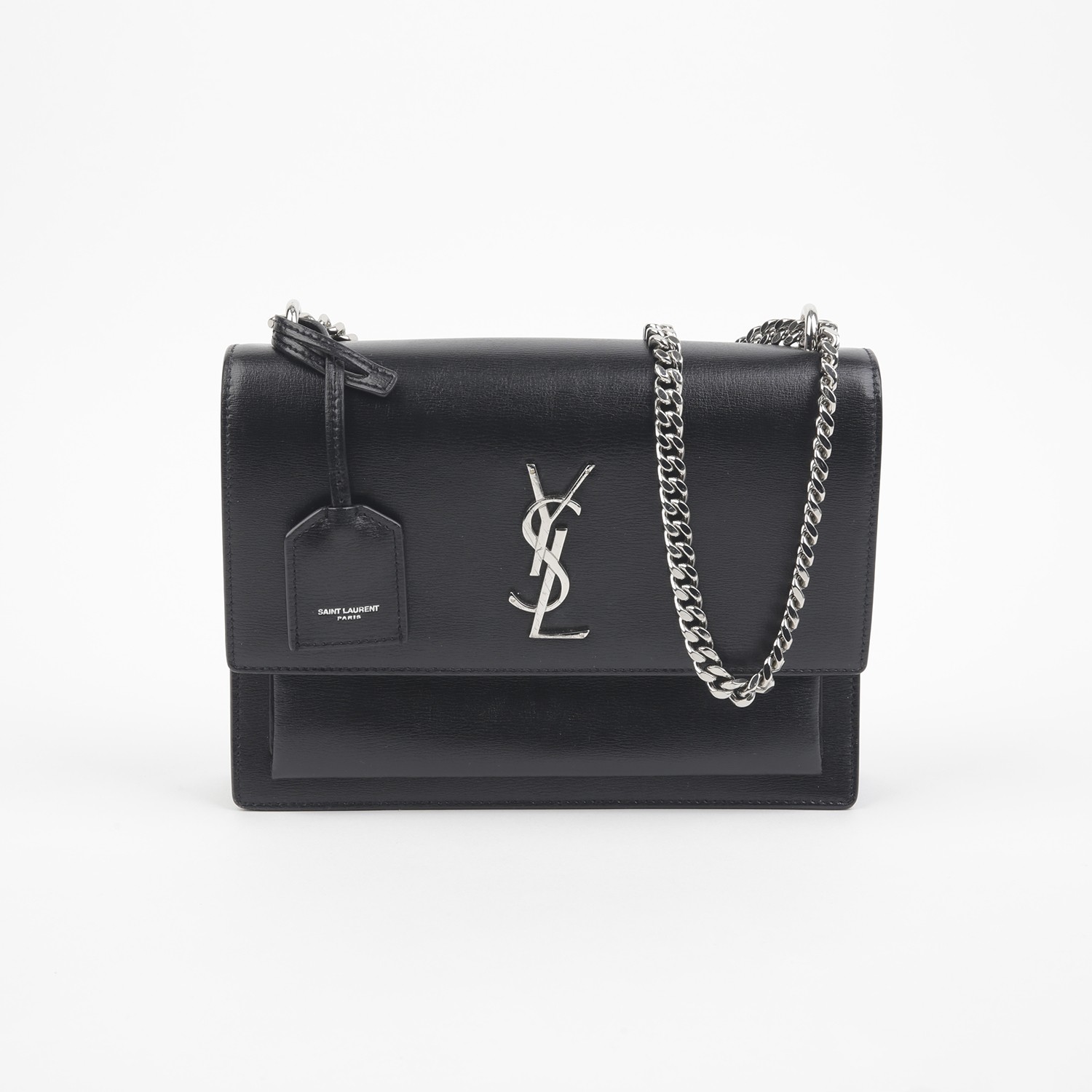 Borsa a tracolla Saint Laurent 442906 Sunset media catena 135270842