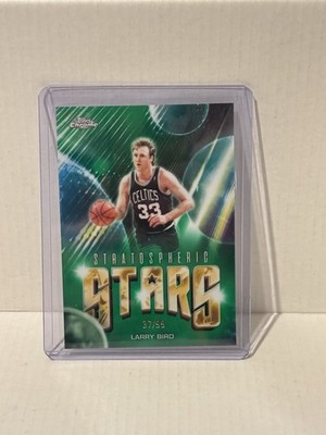 2026 Topps Chrome Larry Bird Stratosphere Stars 37/99 #ST-24 color match 