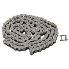  80 Carbon steel Roller Chain x 10ft with Free Connecting Links 1 connector