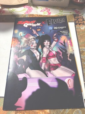 Harley Quinn x Elvira #6 Dynamite Comic Book Limited Variant DC Universe English