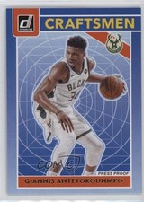 2020-21 Panini Donruss Craftsmen Press Proof Giannis Antetokounmpo #8 12yh
