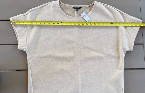 NWT Banana Republic, Brushed Sweatshirt, Camel Color XS/S - Picture 3 of 8