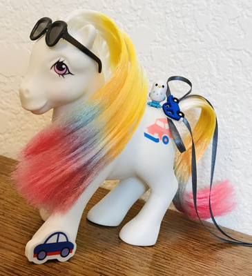 Vintage G1 My Little Pony DADDY BERRYTOWN - French Nirvana, Pat