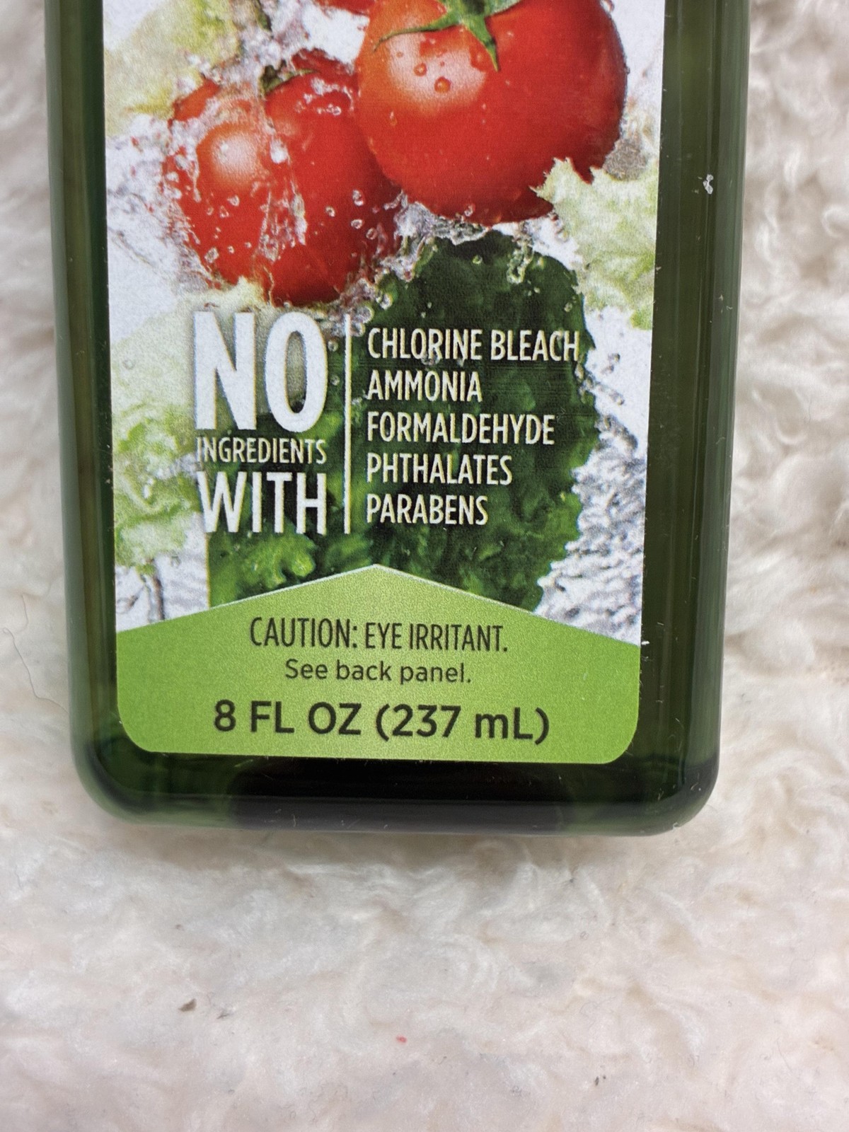 Ecosense Harvest Pure Fruit & Vegetable Wash 8 fl oz 99% Biodegradable Formula