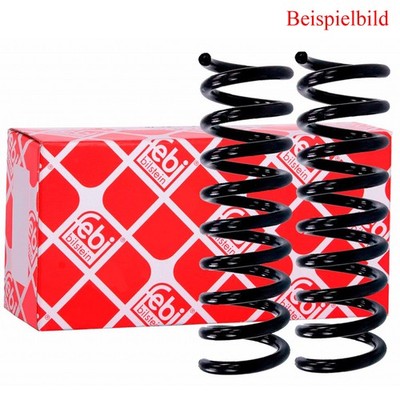 2x FEBI BILSTEIN Fahrwerksfeder vorne passend für Seat Ibiza III Cordoba