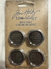 Tim Holtz Ideaology Quote Seals
