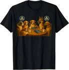 Alcoholics Anonymous Dog Meeting Scene. AA. NA. T-Shirt Gift for Dad, Mom, Daugh