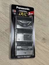 Panasonic Digital DVC 3 Pack Metal Series Tape NEW