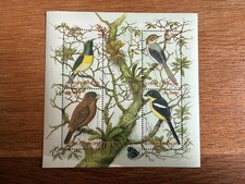 Miniature Sheet Sao Tome and Principé Birds MNH 2002