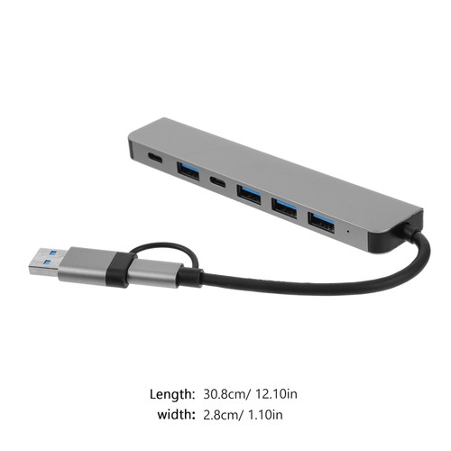 Seven-in-one Expansion Dock Usb Extender for Laptop Hub Splitter - 第 12/12 張圖片