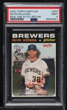 2020 Heritage High Number Special Edition Red Ink 66/71 Devin Williams Auto 0e2x