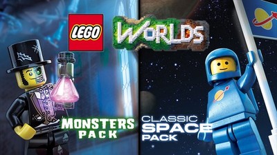 NEU Xbox DLC LEGO Worlds Classic Space Pack and Monsters Pack für Series X S Key