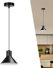 LAMPADARIO LAMPADA SOSPENSIONE DESIGN MODERNO INDUSTRIALE PARALUME NERO E27
