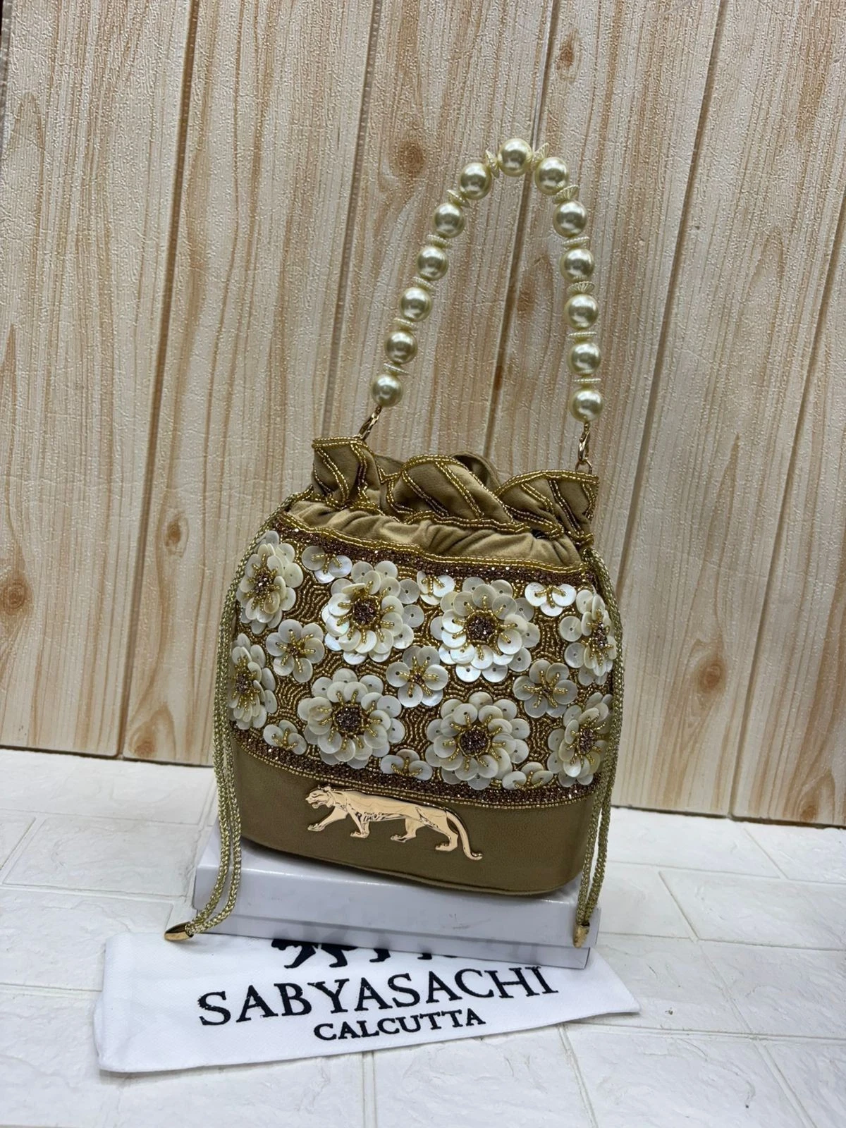 Beaded Potli Bag Sabyasachi Inspired Wedding Party Tassel Purse Handmade