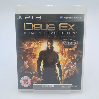 Deus Ex Human Revolution Limited Edition PS3 Square Enix Multilingual PAL ITA...