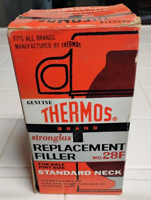 Thermos Replacement Glass Bottle 28f