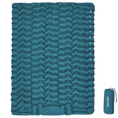 Ultralight Double Camping Sleeping Pad with Pump, Lightweight Hiking Mattress