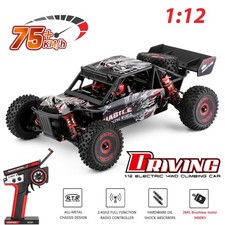 75 Km/h Wltoys 124016 V8 Rc Car Brushless 4wd Electric High Speed Off-road Remot