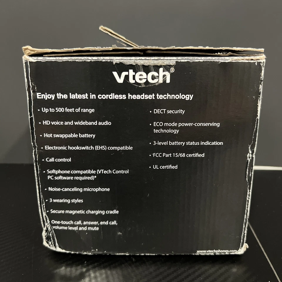 VTech VH6210 Softphone Convertible DECT Office Wireless Headset • OPEN BOX - Image 4 of 4