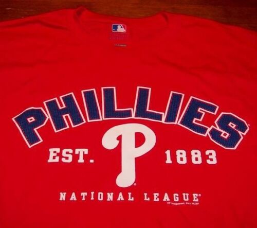 PHILADELPHIA PHILLIES MLB BASEBALL EST. 1883 T-Shirt MENS XL NEW