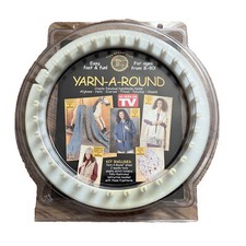 Lion Brand YARN-A-ROUND Knitting LOOM AS SEEN ON TV HATS SCARVES SHAWLS Crafts