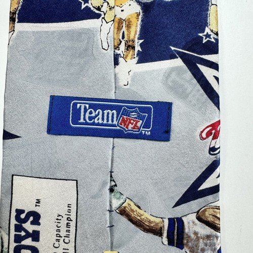 NFL Dallas Cowboys Vintage 1993 Super Bowl Dynasty Football Men's Silk Tie · USA - Picture 6 of 7