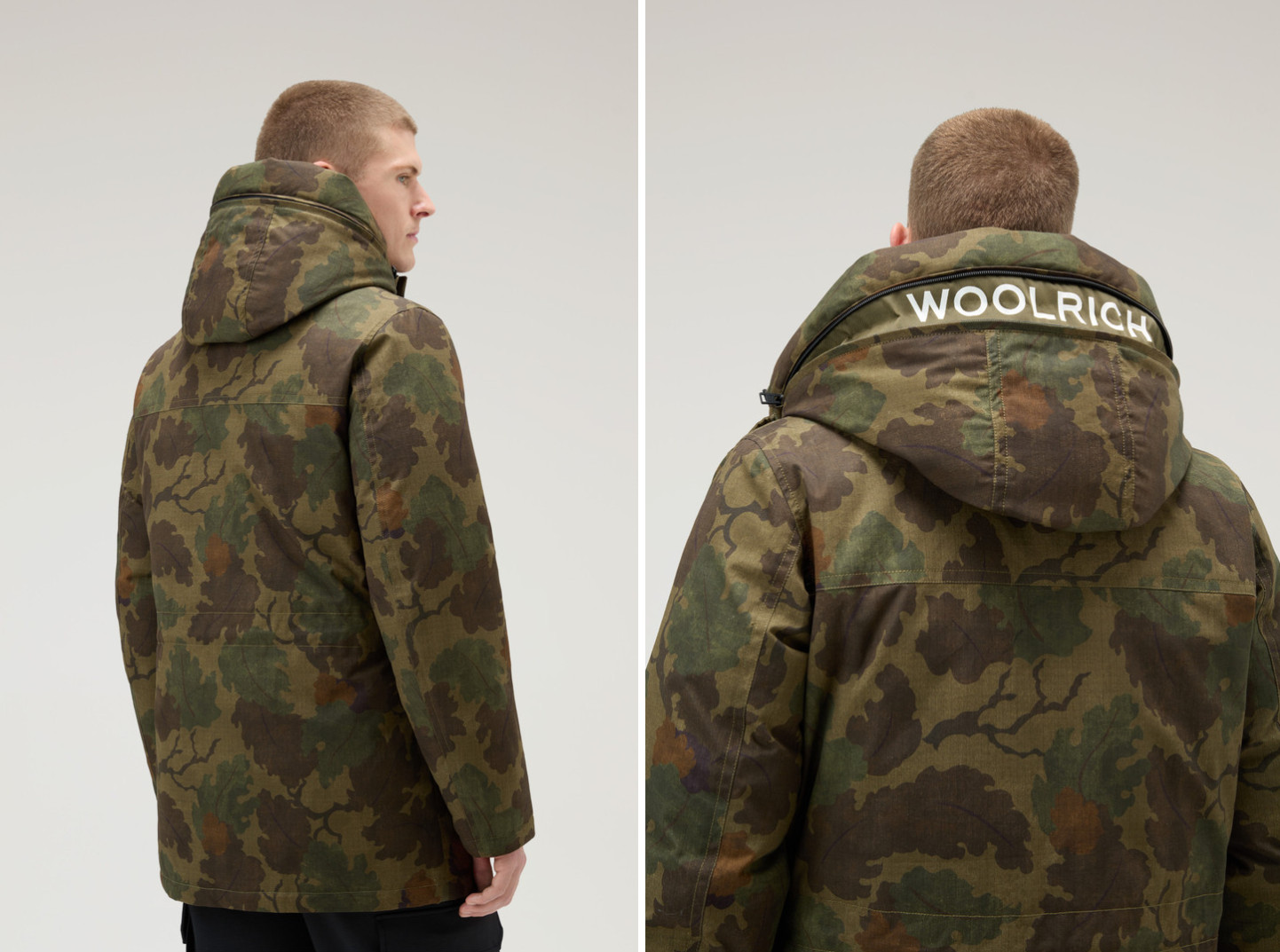 Men's Woolrich Mitchell Camo Arctic Parka - Premium Ripstop NWT image 2