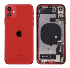iPhone 11 Housing Back Replacement Red With Small Parts OEM Pull Grade B