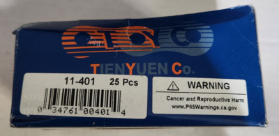 TYCO - 11-401 - Connecting Links - Spring Clip Type - Lot of 2 Boxes