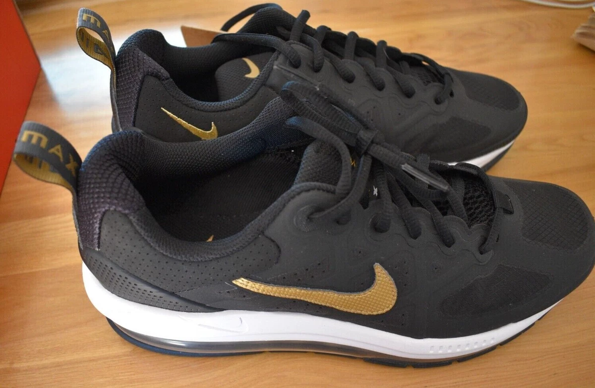Nike Air Max Genome Black Metallic Gold for Sale 