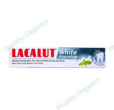 Lacalut Toothpaste White Alpenminze,75ml,made in Germany.UK,London Fast Shipping 166.00 per litre