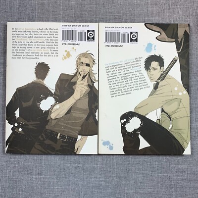 Gangsta., Vol. 1 & Vol. 2 by Kohske Manga Books Lot of 2