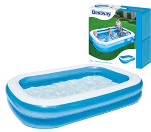 large rectangular paddling pool