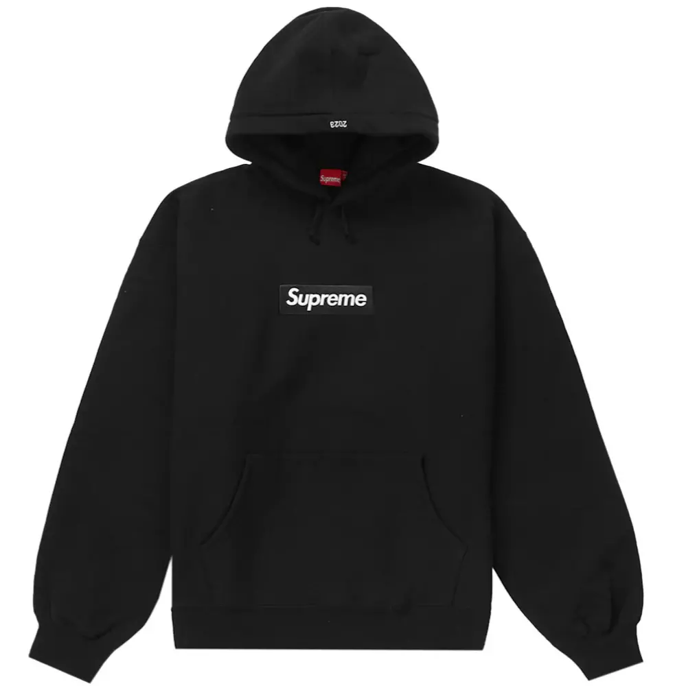 SWEATSHIRT À CAPUCHE LOGO SUPREME noir XL FW23