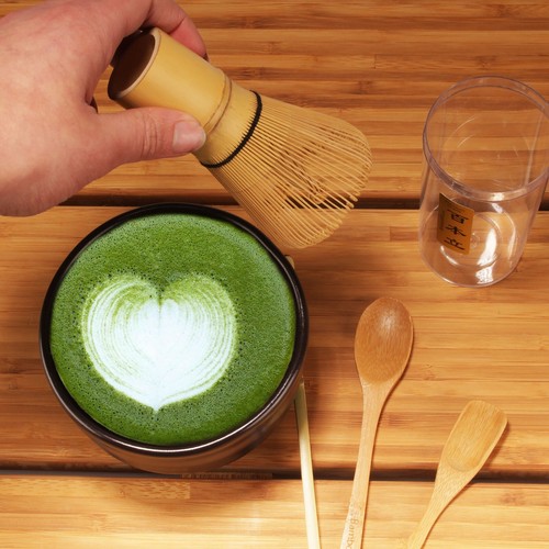 BambooMN Brand - Matcha Tea Short Whisk - Golden - Multiple Set Sizes Available - Picture 22 of 23