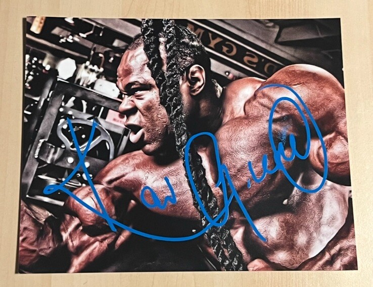 Autograph Bodybuilder KAI GREENE HAND SIGNED 8x10 PHOTO AUTOGRAPHED BODYBUILDER LEGEND COA | eBay