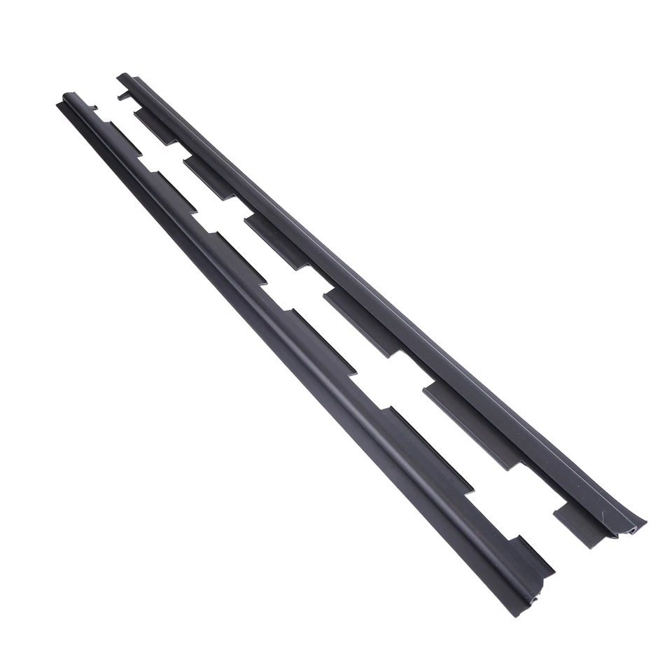 Juego de pares de sellos para barrido de ventana delantera exterior para camioneta Chevy GMC Foto 4 de 4