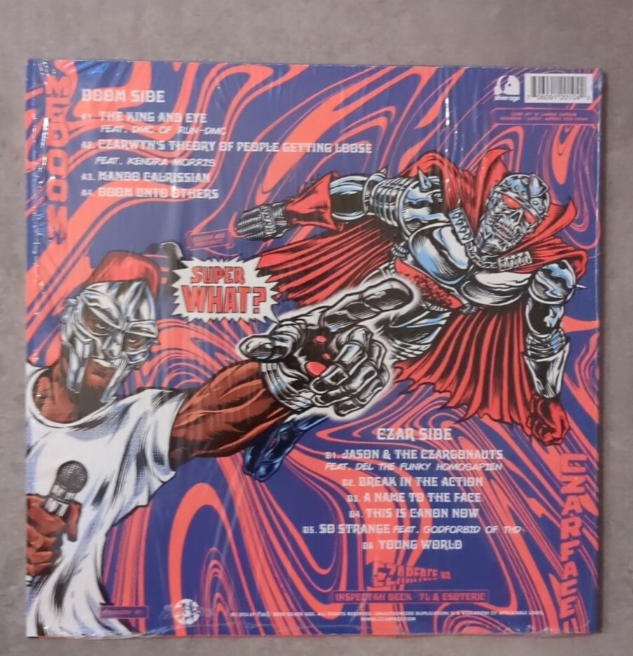 CZARFACE MFDOOM- CZAR NOIR マンガ付き LP 【公式通販】