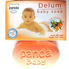 Panda Baby Delum Soap Natural Pomegranate Herbal Bar for Baby Skin FREE SHIPPING