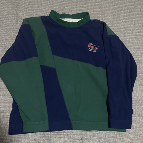 Vintage Wilson PEBBLE BEACH 1992 Staff Tournament Gore Tex Fleece Jacket Staff