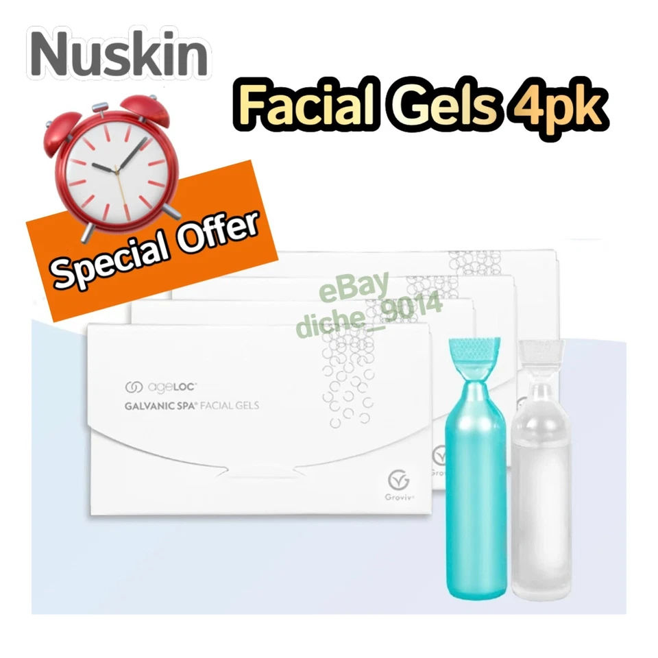 Nuskin ageLOC Galvanic Spa Facial Gels for Anti-Ageing Device - 4 Boxes - Image 2 of 4