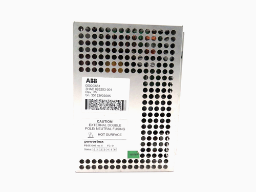 Alimentatore ABB DSQC661, 3HAC 026253-001, REV: 05 24VDC, 27A - Foto 2 di 9