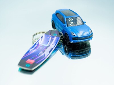 Kitesurfen Kiteboard Twin Tip - Schlüsselanhänger, Keyring - Boardform