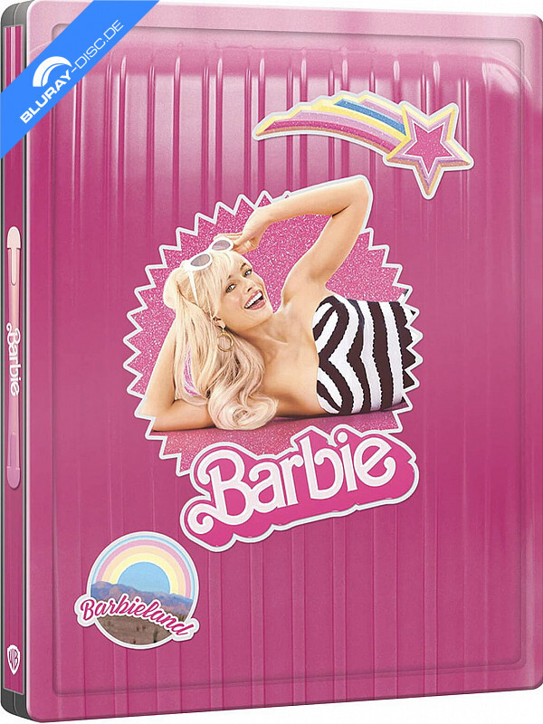 Barbie (4K UltraHD Steelbook) Cover A - Brand New & Sealed