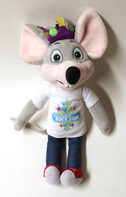 Chuck E. Cheese Pizza Birthday Rockstar Flush 10 Inch