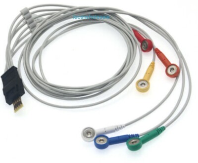 Schiller Holter Recorder MT-200 MT-101  6 LeadECG Cable