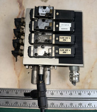 Bulk Lot SMC SOLENOID Pneumatic VALVE ASSEMBLY NVFS2100-5FZ NVFS2100 W/ Manifold