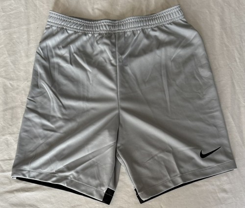Nike Dri-Fit Knit Big Kid Soccer Shorts DH8427-012 Big Kids Sz: Small - 第 1/4 張圖片