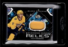 2023-24 Upper Deck Black Diamond #DMR-FF Filip Forsberg Diamond Mine Relics