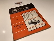 Revue technique Autobianchi A112